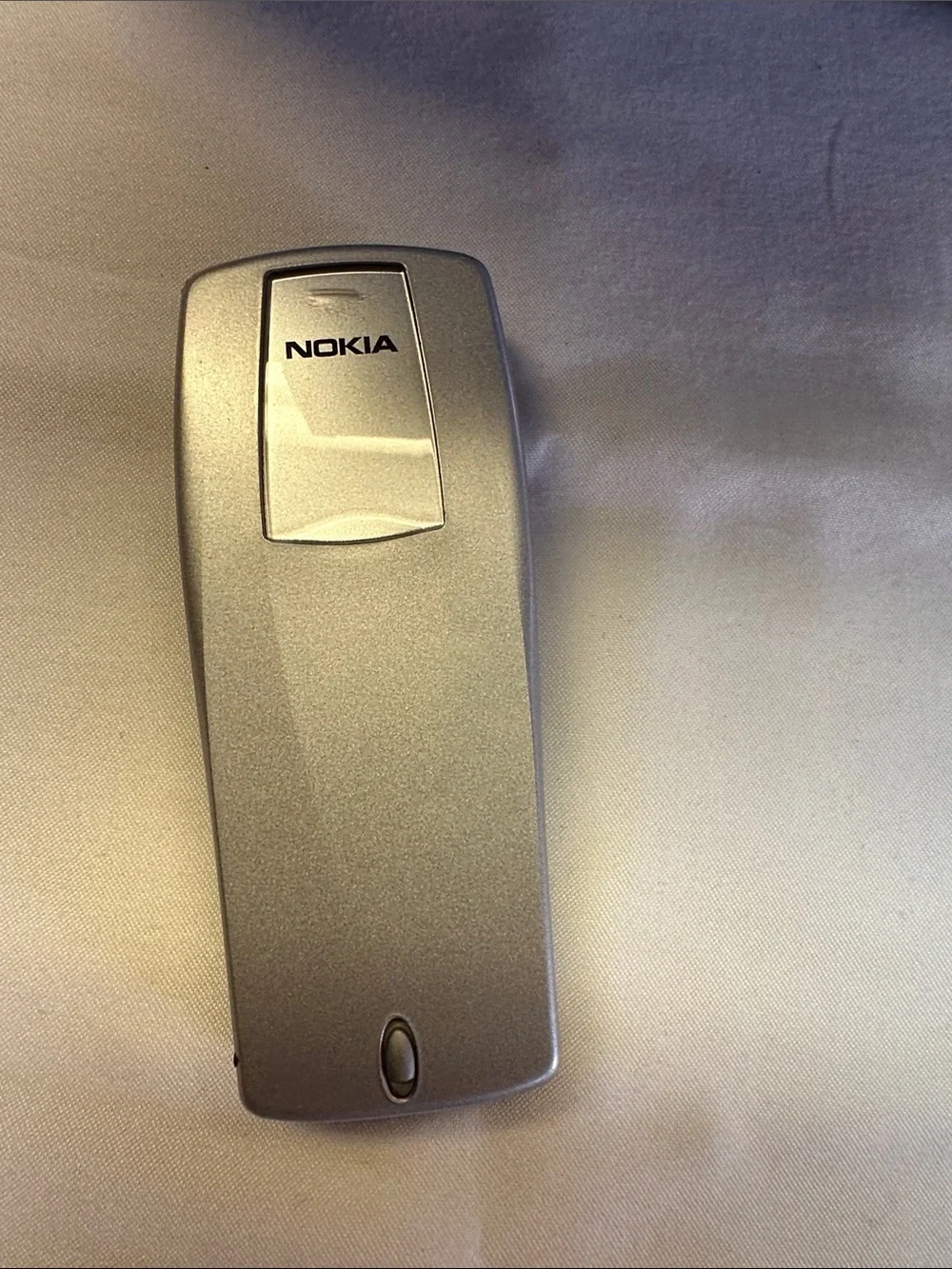 Nokia 6560 untested Y2K Silver and Black Classic Mobile Phone with box